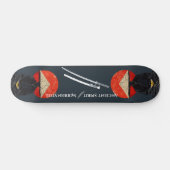 Skateboard Guerrier Samouraï (Horz)