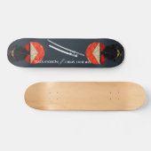 Skateboard Guerrier Samouraï (Horz)