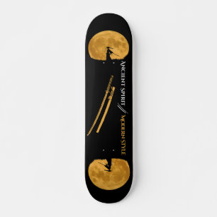 Skateboard Guerrier Samouraï