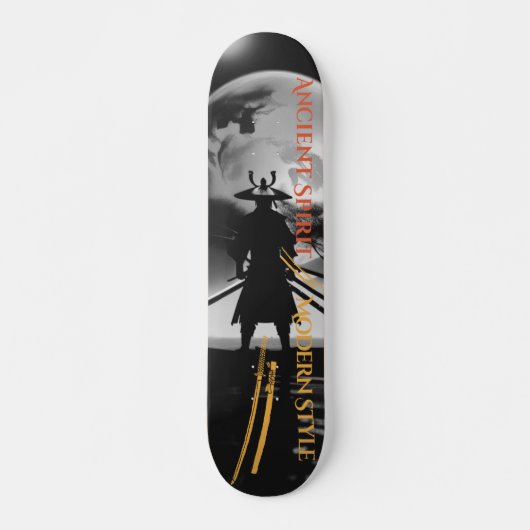 Skateboard Guerrier Samouraï (Devant)