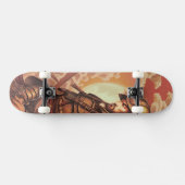 Skateboard Guerrier samouraï (Horz)