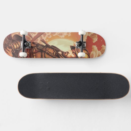 Skateboard Guerrier samouraï (Horz)