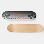 Skateboard Guerrier Samouraï (Horz)