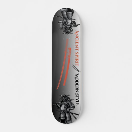 Skateboard Guerrier Samouraï (Devant)