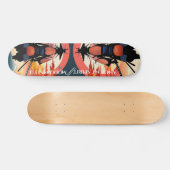 Skateboard Guerrier Samouraï (Horz)