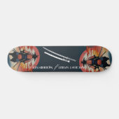 Skateboard Guerrier Samouraï (Horz)