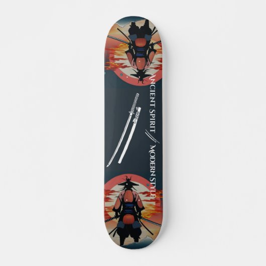Skateboard Guerrier Samouraï (Devant)