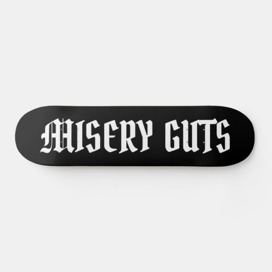 Skateboard Guillemets de misère (Horz)