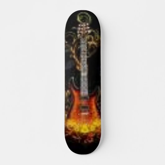 Skateboard guitare (Devant)