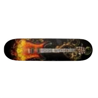 Skateboard guitare
