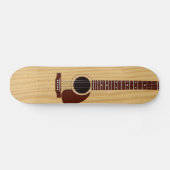 Skateboard Guitare acoustique (Horz)