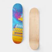 Skateboard Guitare électrique (Recto)