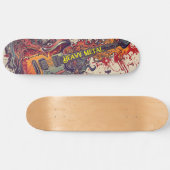 Skateboard Guitare électrique en métal lourd (Horz)