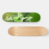 Skateboard Guitare verte (Horz)