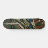 Skateboard Guitariste Abstrait (Horz)