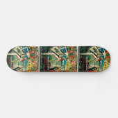 SKATEBOARD GUITARISTE ABSTRAIT I (Horz)