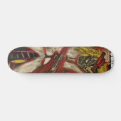 Skateboard Guitariste Abstrait VII (Horz)