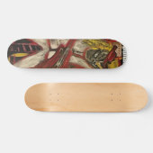 Skateboard Guitariste Abstrait VII (Horz)