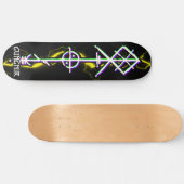 Skateboard Gungnir Odin Spear White (Horz)