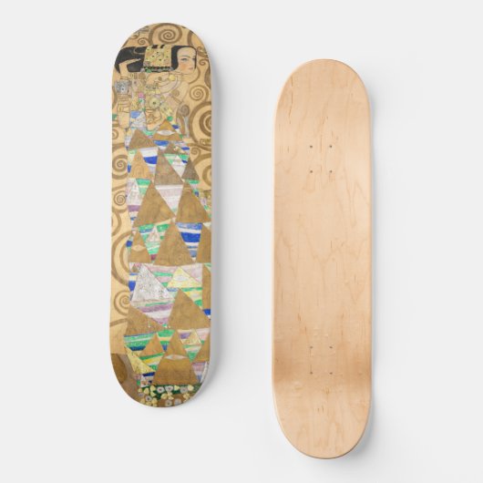 Skateboard Gustav Klimt - Attente, Stoclet Frieze (Recto)