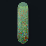 Skateboard Gustav Klimt - Champ de pavot<br><div class="desc">Champ de pavot / Champ de pavots - Gustav Klimt, Huile sur toile, 1907</div>
