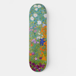 Skateboard Gustav Klimt - Jardin des fleurs
