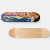Skateboard Gustav Klimt - La mariée (inachevée) (Horz)