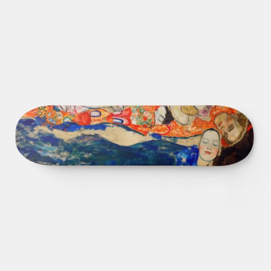 Skateboard Gustav Klimt - La mariée (inachevée) (Horz)