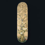 Skateboard Gustav Klimt - L'Arbre de Vie, La Frieze Stoclet<br><div class="desc">L'arbre de vie,  Frieze Stoclet,  partie centrale du panneau gauche - Gustav Klimt,  Carton,  1909</div>