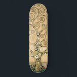 Skateboard Gustav Klimt - L'Arbre de Vie, La Frieze Stoclet<br><div class="desc">L'arbre de vie, Frieze Stoclet, partie centrale du panneau gauche - Gustav Klimt, Carton, 1909</div>