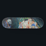 Skateboard Gustav Klimt - Mort et vie<br><div class="desc">Décès et vie - Gustav Klimt,  Huile sur toile,  1910-1915</div>
