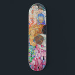 Skateboard Gustav Klimt - Mort et vie<br><div class="desc">Décès et vie - Gustav Klimt,  Huile sur toile,  1910-1915</div>