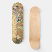 Skateboard Gustav Klimt - Réalisation, Stoclet Frieze (Recto)