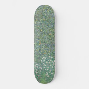 Skateboard Gustav Klimt Rosebushes Under the Trees GalleryHD