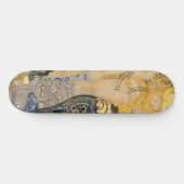 Skateboard Gustav Klimt - Serpents d'eau I (Horz)