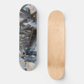Skateboard Gustave Caillebotte - Le Pont de l'Europe (Recto)