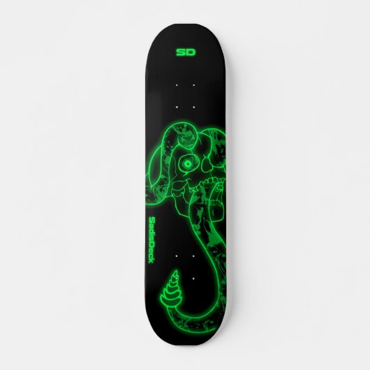Skateboard Habitude de serpent (Devant)