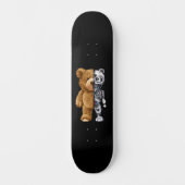Skateboard Half Bear Half Robot (Recto)