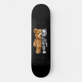 Skateboard Half Bear Half Robot (Recto)