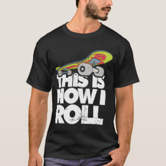 skateboard Halfpiperic Extreme Sporten skateboarde T-shirt