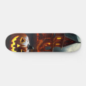 Skateboard Halloween/Citrouille/Automne (Horz)
