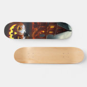 Skateboard Halloween/Citrouille/Automne (Horz)