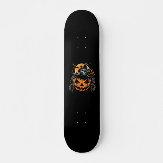 Skateboard Halloween/citrouille/automne/automne (Devant)