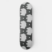 Skateboard Halloween fantôme éffrayant (Recto)
