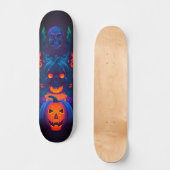 Skateboard halloween kunst (Voorkant)