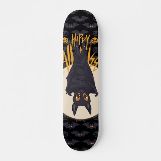 Skateboard Halloween Monster Bat (Devant)