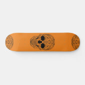 Skateboard Halloween Skull Skull Skull (Horz)