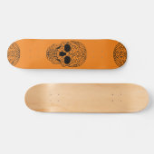 Skateboard Halloween Skull Skull Skull (Horz)