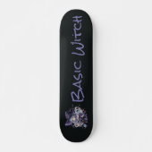 Skateboard Halloween/Sorcière/violet (Devant)
