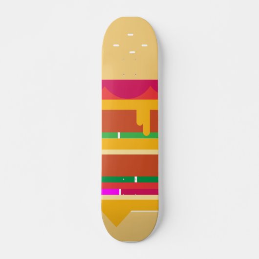 SKATEBOARD HAMBURGER (Devant)